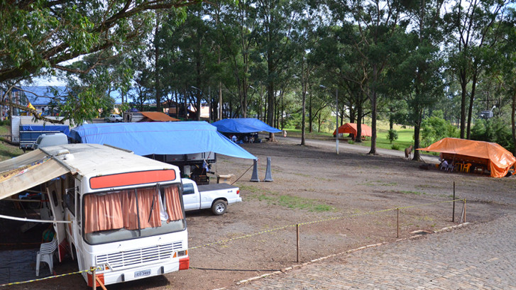 Tradicionalistas já ocupam os acampamentos do Rodeio Internacional de Soledade