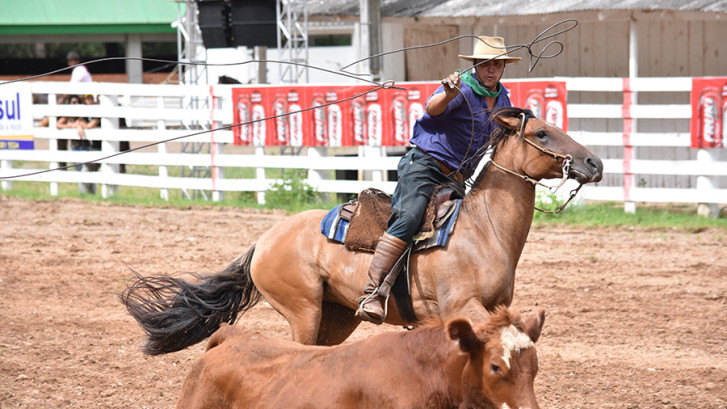 Provas Campeiras abrem as atividades do IX Rodeio Internacional de Soledade