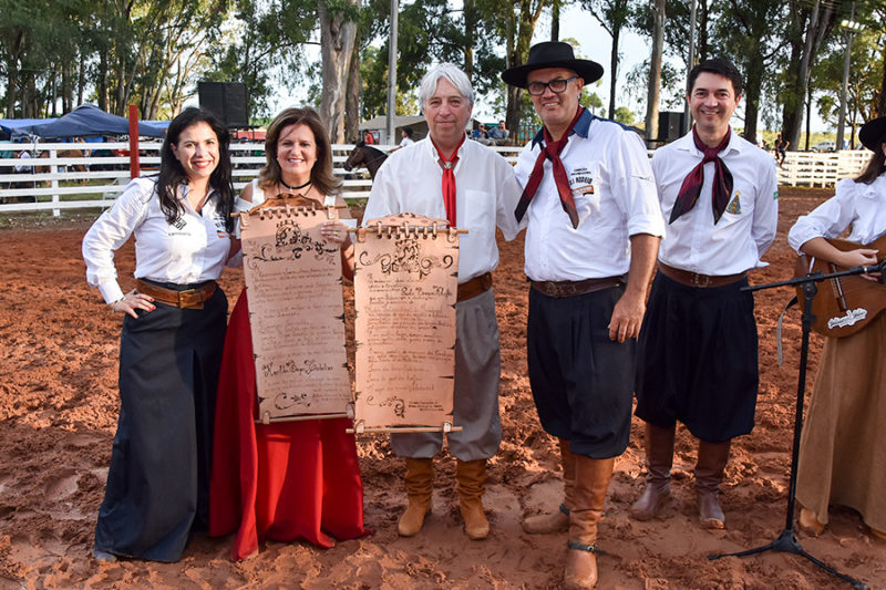 Solenidade marca oficialmente o início do XI Rodeio Internacional de Soledade