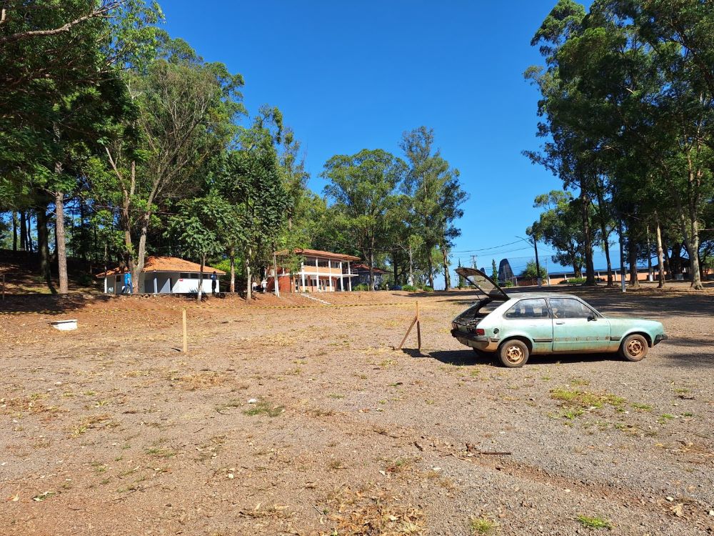 Coordenação trabalha na organização dos acampamentos para o Rodeio Internacional de Soledade